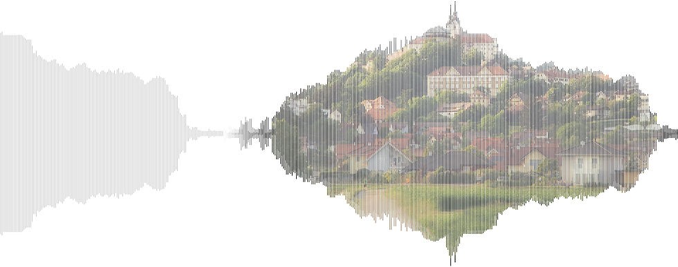 Visualisierung der Gemeinde Althofen unter Klangamplituden