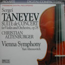 CD Taneyev Suite de Concert